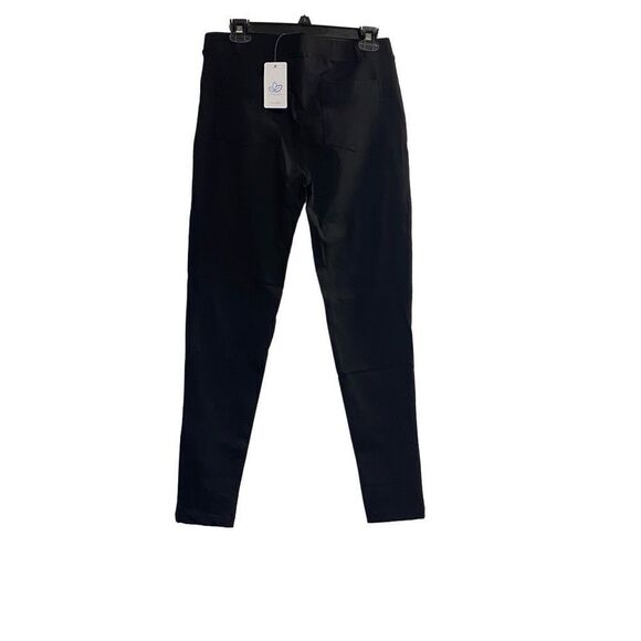 YOGIPACE Skinny Dress Yoga Work & Workout Pants,‎ Size Large P Black Inseam 28” - Picture 2 of 8